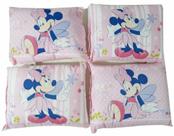 2 Travesseiro Almofada Bebê - Disney Mickey/minnie 28x35cm