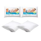 2 Travesseiro Infantil Sleep kids E 2 Fronha Zíper 40x60cm