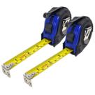 2 Trena Aço 3mx19mm Emborrachada Com Trava Imã Profissional 2 Trena Aço 3mx19mm Emborrachada Com Trava Imã Profissional
