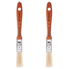 2 Trincha Pincel Verniz E Stain Atlas 1/2 Polegada 396