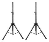 2 Tripés Pedestal Caixa Som 5 Níveis Altura Lcp01 Luminos