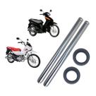 2 Tubo Interno+Retentor Original Honda Pop110 Nakata Novo Dianteiro 2018