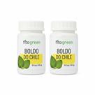 2 Un Boldo do Chile 100 Natural 60 Cápsulas Fito Green