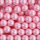 2 Un Confeito comestível Sugar Beads Rosa Pérola 10mm 100g 2 Un Confeito comestível Sugar Beads Rosa Pérola 10mm 100g