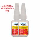 2 Unid. Cola Instantânea Artesanato N2 Tekbond 20g Média 2 Unid. Cola Instantânea Artesanato N2 Tekbond 20g Média