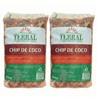 2 Unidade Chips de Coco Terral 4 Litros