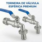 2 Unidade Torneira de esfera 1/2" Acquaplus