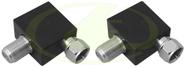 2 unidades adaptador conector De Antena 90º Original Samsung protege a TV Contra Raios e sobrecargas 2 unidades adaptador conector De Antena 90º Original Samsung protege a TV Contra Raios e sobrecargas