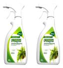 2 unidades adubo fertilizante organico foliar forth samambaias 500ml npk+9 nutrientes