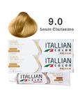 2 Unidades Coloração Itallian Color 9.0 Louro Claríssimo