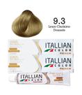 2 Unidades Coloração Itallian Color 9.3 Louro Claríssimo Dourado