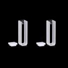 2 unidades de cubeta de quartzo UV 10 mm, 3,5 ml, resistente