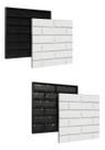 2 Unidades de Placa Molde de Gesso estilo Tijolinho Criações e Design Moderno