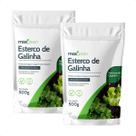 2 Unidades Fertilizante Maxgreen Esterco De Galinha Forth Jardim - 500 g