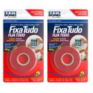 2 Unidades Fita Dupla Face Acrílica 12mm 2m Tekbond 2 Unidades Fita Dupla Face Acrílica 12mm 2m Tekbond