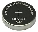 2 Unidades Lir2450 3,6v Lir-2450 Lir 2450 3.6v Recarregavel