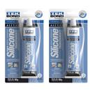 2 Unidades Silicone Acético Incolor 50g Tekbond