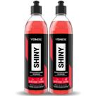 2 Unidades Vonixx Shiny Revitalizador De Pneus 500ml Brilho Intenso