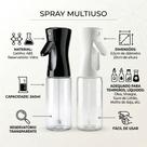 2 Unids Spray De Vidro 240ml Porta Azeites Vinagres Dosagem Economica Cozinha Gourmet 02 Kit 2 Peças