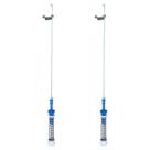 2 Vara Suspensão Azul Lavadora Electrolux LPR14 LT13B LWI13