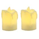 2 Velas LED Eletronica Luz Kit para Decoração 5cm