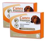 2 Vermifugo Canex Premium Ceva 450mg Cães Até 5kg - 4 Comp