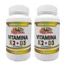 2 Vitamina K2 Mk7 65mcg + Vitamina D3 Colecalciferol 5mcg