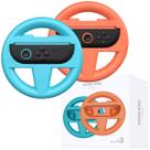 2 Volante Suporte Para Nintendo Switch 2 Joy-con Grip Azul e Vermelho