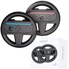 2 Volante Suporte Para Nintendo Switch 2 Joy-con Grip Preto