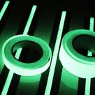 2 X Fita Glow Tape Fluorescente Para Escuro 10mm X 10metros 2 X Fita Glow Tape Fluorescente Para Escuro 10mm X 10metros