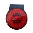 2 X Lanterna Lateral Carreta Caminhão Trailer Reboque 3led 65mm Rubi (Vermelha)