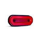 2 x Luz De Posição Lateral Led Oval OLOGO Rubi Caminhão Carreta Baú