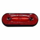 2 X Luz Lanterna Lateral 3led Facchini Carreta/caminhão Reboque Bivolt RUBI (Vermelha)
