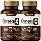 2 x Ômega 2 1000mg 120 Cápsulas Melfort - Suplemento Alimentar