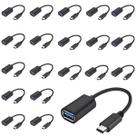 20 Adaptador Otg Usb C Para Iphone 15 16 Android Pendrive