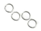 20 Argolas 3 em aço inox para isca artificial 6,50 mm x 1,10 mm