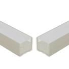 20 Barras Perfil Led Sobrepor Slim Baby 7mm 1m P/ Marcenaria