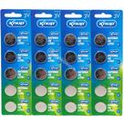 20 Bateria Cr2032 3v Lithium Durável E Seguro KPBT2032