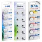 20 Bateria Pilha Botão Lítio Elgin 1,5v Lr626 AG4 377 + 20 Cr2032 3v + 20 Cr2025 3v