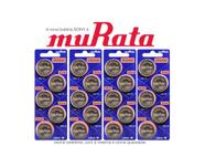 20 Baterias Murata CR2430 DL2430 ECR2430 Célula de Moeda de Lítio de 3V