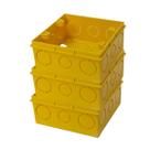 20 Caixinhas Reforçadas De Luz Para Tomada/interruptor 4x4