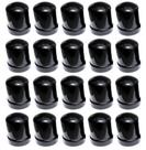 20 Capa de Porca Russa Black Preta Roda Caminhão 32/33mm