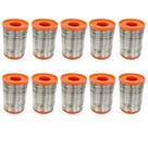 20 Carretel Estanho P/ Solda Fluxo Ra 0,5mm 250g Cobix 20 Carretel Estanho P/ Solda Fluxo Ra 0,5mm 250g Cobix