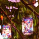 20 contas Luzes solares prova d' gua para ambientes exte