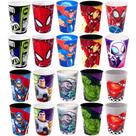 20 Copos 320ml para Base de Ovo de Páscoa Caseiros Personagens Super Heróis Infantil