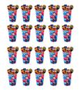20 Copos Superman Sacolinha Surpresa Lembrancinha Plasutil