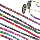 20 Cordão Corrente Cordinha Acessório Praia Óculos Étnico kit armação oculos solar grau correntinha pendurar pescoço masculina feminina sol lente
