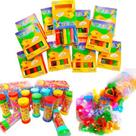 20 Cx Massinha de Modelar 20 Bolha de Sabao 20 Cortador Kit Festa Aniversario Prenda Lembracinha