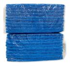 20 Fibra Esponja Bucha Macia Limpeza Leve Azul British