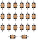 20 Filtros Gasolina Combustível Universal Moto Carburadas 20 Filtros Gasolina Combustível Universal Moto Carburadas